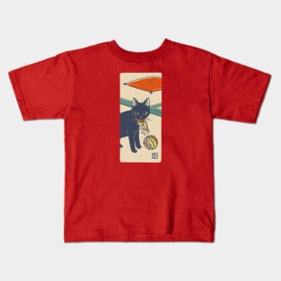 Toys And The Black Cat Kids T-Shirt